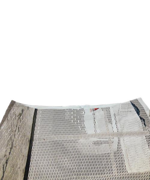 ISSEY MIYAKE（イッセイミヤケ）ISSEY MIYAKE (イッセイミヤケ) STREET VIEW ストリートビュー プリントスカート IM53FG027  ライトブルー サイズ:2の古着・服飾アイテム