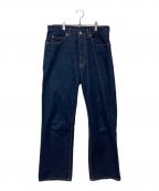 MARKAマーカ）の古着「SHOE CUT JEANS シューカット・ジーンズ　M23C-02PT02C」｜インディゴ