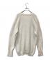 Maison Margiela (メゾンマルジェラ) 5ゲージコットンナイロンパイルカーディガン　SI0GP0002 S17664 ベージュ サイズ:S 未使用品：60000円