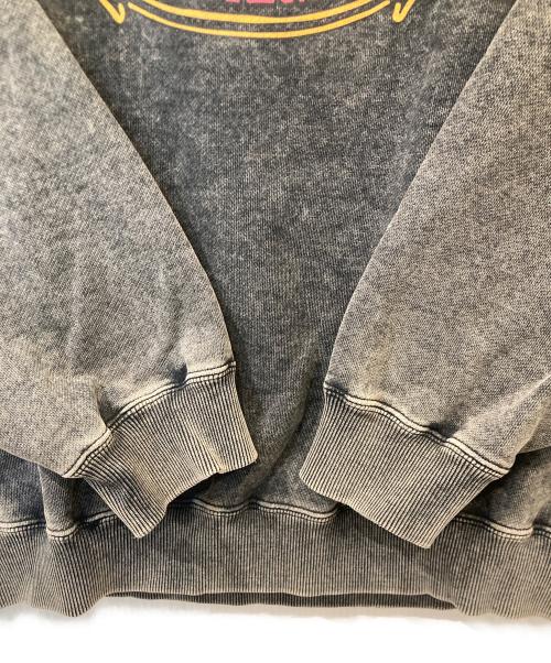 X-LARGE（エクストララージ）X-LARGE (エクストララージ) OVERDYED CREST CREWNECK SWEATSHIRT オーバーダイド クレスト クルーネック スウェットシャツ 101251012008 グレー サイズ:XLの古着・服飾アイテム