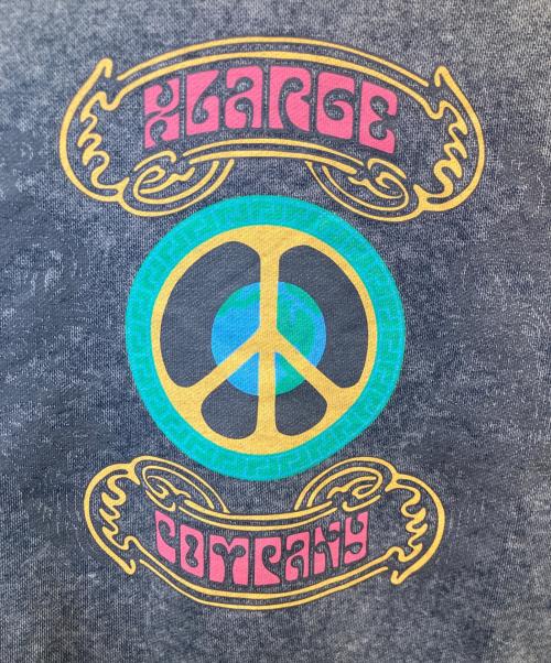 X-LARGE（エクストララージ）X-LARGE (エクストララージ) OVERDYED CREST CREWNECK SWEATSHIRT オーバーダイド クレスト クルーネック スウェットシャツ 101251012008 グレー サイズ:XLの古着・服飾アイテム