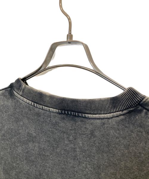 X-LARGE（エクストララージ）X-LARGE (エクストララージ) OVERDYED CREST CREWNECK SWEATSHIRT オーバーダイド クレスト クルーネック スウェットシャツ 101251012008 グレー サイズ:XLの古着・服飾アイテム
