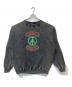 X-LARGE（エクストララージ）の古着「OVERDYED CREST CREWNECK SWEATSHIRT オーバーダイド クレスト クルーネック スウェットシャツ 101251012008」｜グレー