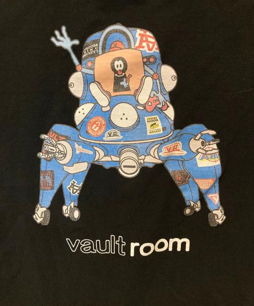 vault room（ボルトルーム）vault room (ボルトルーム) TACHIKOMA TEE ブラック サイズ:XLの古着・服飾アイテム