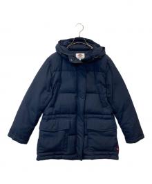Dickies×MELROSE claire（ディッキーズ×メルローズクレール）の古着「ダウンジャケット　184W10M401」｜ネイビー