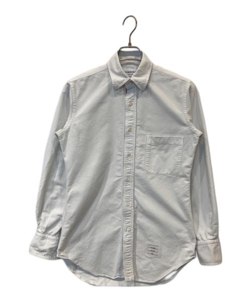 Thom Browne（トムブラウン）Thom Browne (トムブラウン) ボタンダウンシャツ　MWL010E-06177100 ホワイト サイズ:1の古着・服飾アイテム