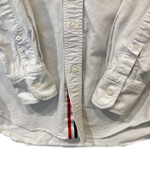 Thom Browne（トムブラウン）Thom Browne (トムブラウン) ボタンダウンシャツ　MWL010E-06177100 ホワイト サイズ:1の古着・服飾アイテム