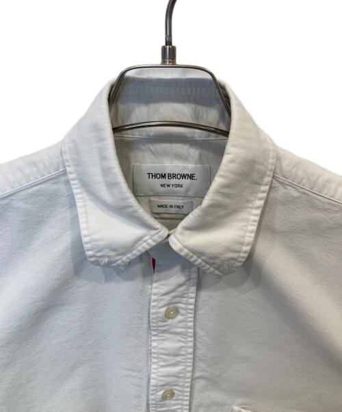 Thom Browne（トムブラウン）Thom Browne (トムブラウン) ボタンダウンシャツ　MWL010E-06177100 ホワイト サイズ:1の古着・服飾アイテム