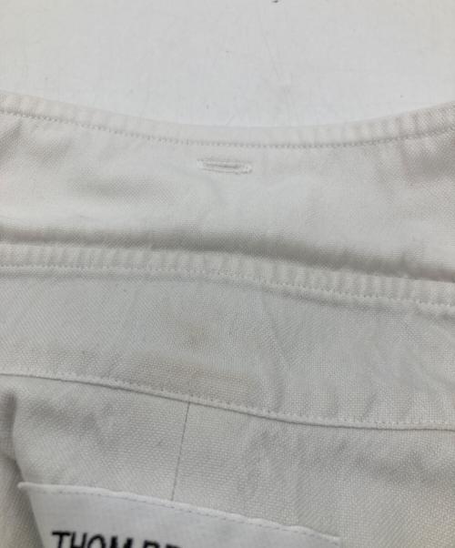 Thom Browne（トムブラウン）Thom Browne (トムブラウン) ボタンダウンシャツ　MWL010E-06177100 ホワイト サイズ:1の古着・服飾アイテム