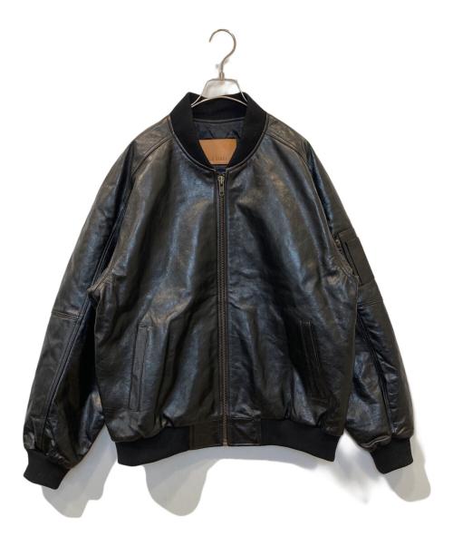 PABLO VINCI（パブロビンチ）PABLO VINCI (パブロビンチ) レザーボンバージャケット PBL-24AW-JK01 ブラック サイズ:Mの古着・服飾アイテム