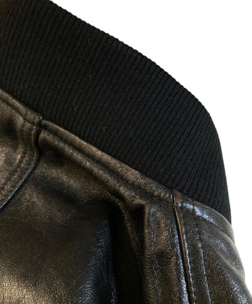 PABLO VINCI（パブロビンチ）PABLO VINCI (パブロビンチ) レザーボンバージャケット PBL-24AW-JK01 ブラック サイズ:Mの古着・服飾アイテム