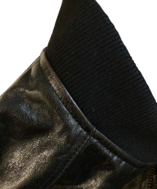 PABLO VINCI（パブロビンチ）PABLO VINCI (パブロビンチ) レザーボンバージャケット PBL-24AW-JK01 ブラック サイズ:Mの古着・服飾アイテム