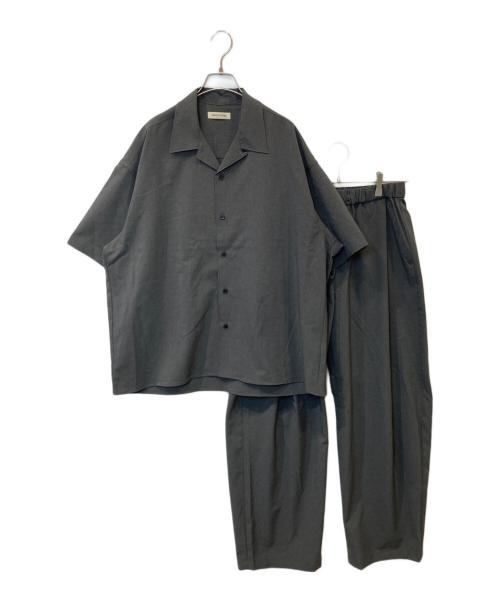 FREAK'S STORE（フリークスストア）FREAK'S STORE (フリークスストア) リラックスフィット リネンタッチ セットアップ　26SS-107SET グレー サイズ:Mの古着・服飾アイテム