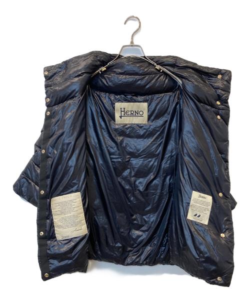HERNO（ヘルノ）HERNO (ヘルノ) ダウンジャケット　PI0043DIC 12017 ネイビー サイズ:42の古着・服飾アイテム