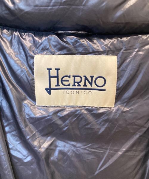 HERNO（ヘルノ）HERNO (ヘルノ) ダウンジャケット　PI0043DIC 12017 ネイビー サイズ:42の古着・服飾アイテム