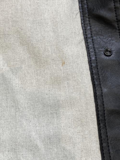 PERVERZE（パーバーズ）PERVERZE (パーバーズ) Washed Leather Jacket ウォッシュド・レザージャケット　0125010001 ダークブラウン サイズ:FREEの古着・服飾アイテム