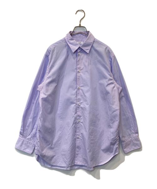 LOEFF（ロエフ）LOEFF　 (ロエフ) コットン ブロード レギュラーカラー シャツ　8811-250-0010 ラベンダーの古着・服飾アイテム