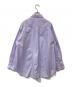 LOEFF　 (ロエフ) コットン ブロード レギュラーカラー シャツ　8811-250-0010 ラベンダー：8000円