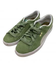 PUMA（プーマ）の古着「ローカットスニーカ 374921-15」｜グリーン