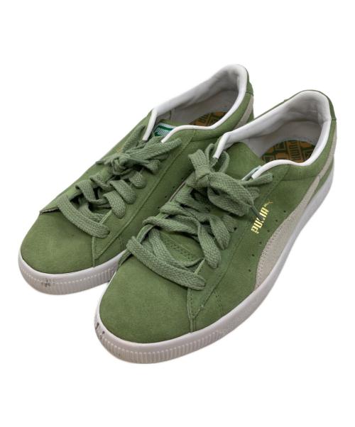 PUMA（プーマ）PUMA (プーマ) ローカットスニーカ 374921-15 グリーン サイズ:27cmの古着・服飾アイテム