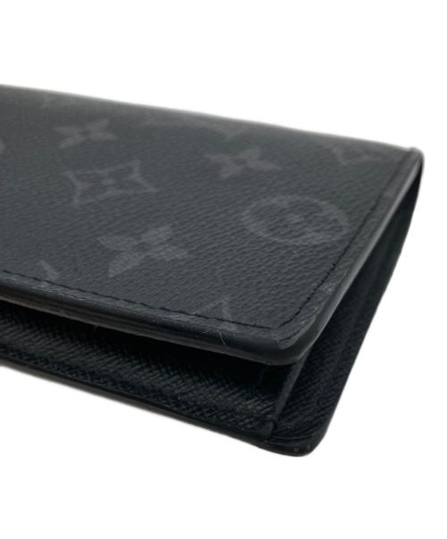 LOUIS VUITTON（ルイ ヴィトン）LOUIS VUITTON (ルイ ヴィトン) 長財布　M61697 ブラックの古着・服飾アイテム