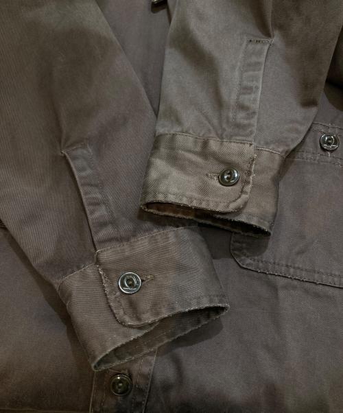 TENDERLOIN（テンダーロイン）TENDERLOIN (テンダーロイン) ワークシャツ ブラウン サイズ:XSの古着・服飾アイテム