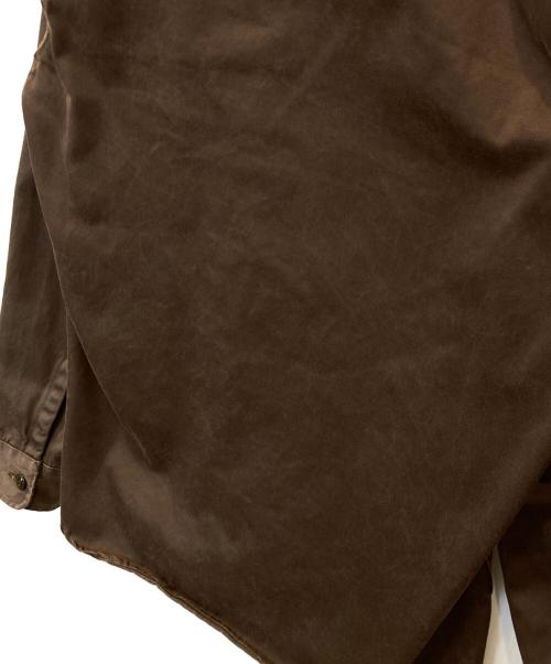 TENDERLOIN（テンダーロイン）TENDERLOIN (テンダーロイン) ワークシャツ ブラウン サイズ:XSの古着・服飾アイテム