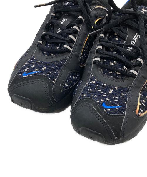 NIKE（ナイキ）NIKE (ナイキ) SUPREME (シュプリーム) Air Max Tailwind 4 エア マックス テイルウィンド 4 AT3854-001 ブラック サイズ:26cmの古着・服飾アイテム