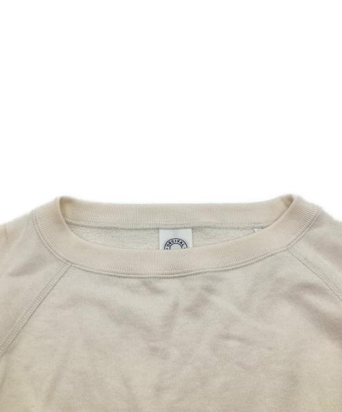 ORCIVAL（オーシバル）ORCIVAL (オーシバル) Light French Terry Boat Neck Sweat / ボートネック スウェット　OR-C0429 ベージュ サイズ:2の古着・服飾アイテム