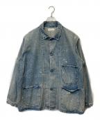 tsuzuliツヅリ）の古着「COVERALL JACKET カバーオールジャケット　TT2206F」｜インディゴ