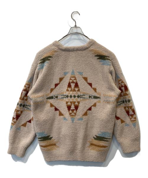 PENDLETON（ペンドルトン）PENDLETON (ペンドルトン) HARDING cardigan ハーディング・カーディガン　2475-9014 ベージュ サイズ:Mの古着・服飾アイテム