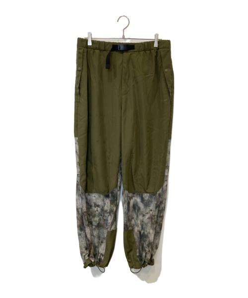 Snow peak（スノーピーク）Snow peak (スノーピーク) Printed Insect Shield Pants　PA-22SU017 カーキ サイズ:Lの古着・服飾アイテム