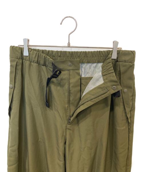 Snow peak（スノーピーク）Snow peak (スノーピーク) Printed Insect Shield Pants　PA-22SU017 カーキ サイズ:Lの古着・服飾アイテム