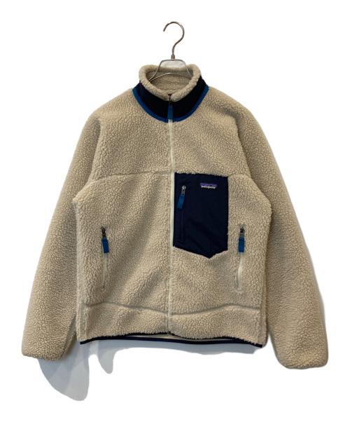 Patagonia（パタゴニア）Patagonia (パタゴニア) Classic Retro X クラシックレトロX  23056 ベージュ サイズ:Mの古着・服飾アイテム