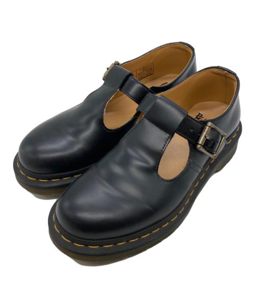 Dr.Martens（ドクターマーチン）Dr.Martens (ドクターマーチン) POLLEY Tバーシューズ ブラック サイズ:UK4(23cm)の古着・服飾アイテム