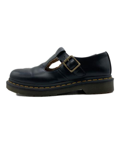Dr.Martens（ドクターマーチン）Dr.Martens (ドクターマーチン) POLLEY Tバーシューズ ブラック サイズ:UK4(23cm)の古着・服飾アイテム