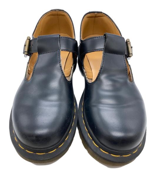 Dr.Martens（ドクターマーチン）Dr.Martens (ドクターマーチン) POLLEY Tバーシューズ ブラック サイズ:UK4(23cm)の古着・服飾アイテム