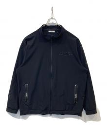 sy32 by sweet years（エスワイサーティトゥバイスィートイヤーズ）の古着「カルビコ425ハイストレッチフルジップジャケット　1273-4356」｜ブラック