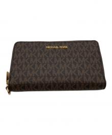 MICHAEL KORS（マイケルコース）の古着「ジェットセットトラベルスマートフォンリストレット 35F8GTVW9B」｜ブラウン
