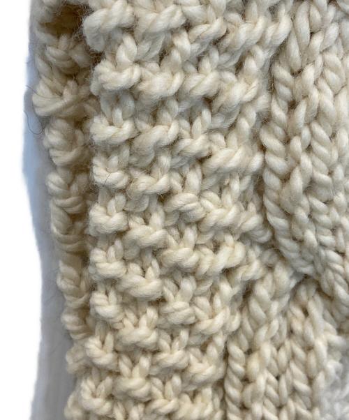 MAYDI（マイディ）MAYDI (マイディ) CHUNKY VEST ニットベスト ベージュ サイズ:Uの古着・服飾アイテム