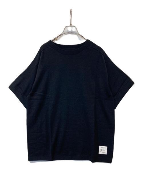 NEUTRAPWORKS.（ニュートラルワークス.）NEUTRAPWORKS. (ニュートラルワークス.) 半袖ニット　KSU32171 ブラック サイズ:M 未使用品の古着・服飾アイテム