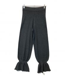 Uhr（ウーア）の古着「ニットパンツ」｜グレー