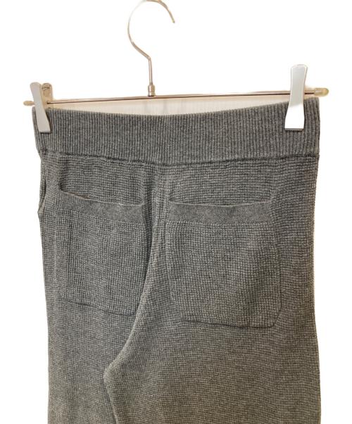 Uhr（ウーア）Uhr (ウーア) ニットパンツ グレー サイズ:FREE 未使用品の古着・服飾アイテム