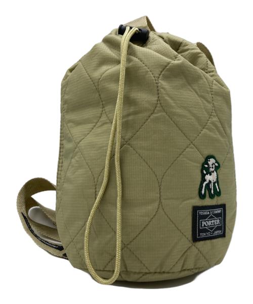 PORTER（ポーター）PORTER (ポーター) the shepherd UNDERCOVER (ザシェパード アンダーカバー) 巾着バッグ　US1B9B01 カーキの古着・服飾アイテム