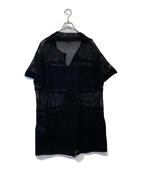 Ameri（アメリ）AMERI (アメリ) 2WAY KNIT ROMPERS SHIRT　0125103910890 ブラック サイズ:Sの古着・服飾アイテム