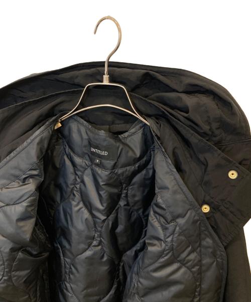 UNTITLED（アンタイトル）UNTITLED (アンタイトル) 【キルトライナー付／アウトドア】3WAYマウンテンパーカー　153-44403 ブラックの古着・服飾アイテム