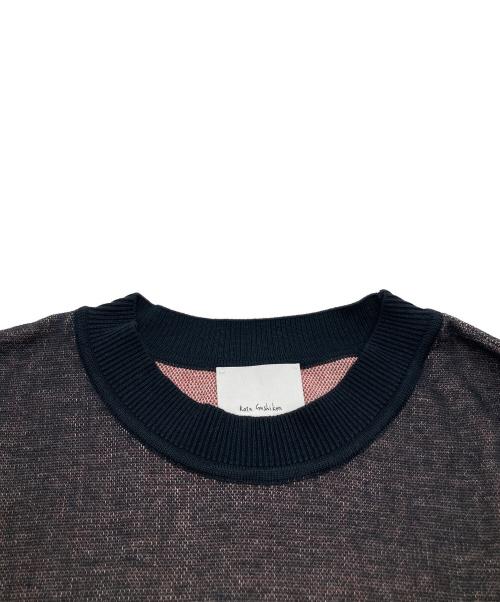 kota gushiken（コウタグシケン）kota gushiken (コウタグシケン) 21ss Mona Lisa Knit ブラック サイズ:表示がないため不明の古着・服飾アイテム