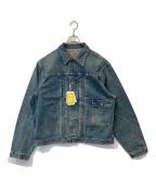 chimala×journal standard luxeチマラ×ジャーナルスタンダード ラックス）の古着「DENIM TRUCK JACKET デニムトラックジャケット　CS32-JT001LX」｜インディゴ