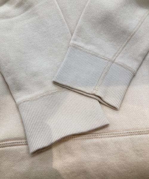 MEYAME（メヤメ）MEYAME (メヤメ) ELBOW PATCH HOODI エルボー・パッチ・フーディ MEY-1326 ベージュ サイズ:FREE 未使用品の古着・服飾アイテム
