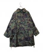 JUN MIKAMI×WILD THINGSジュン ミカミ×ワイルドシングス）の古着「SHELL PADED COAT シェルパデッド コート　WT22479ST-JM」｜カーキ